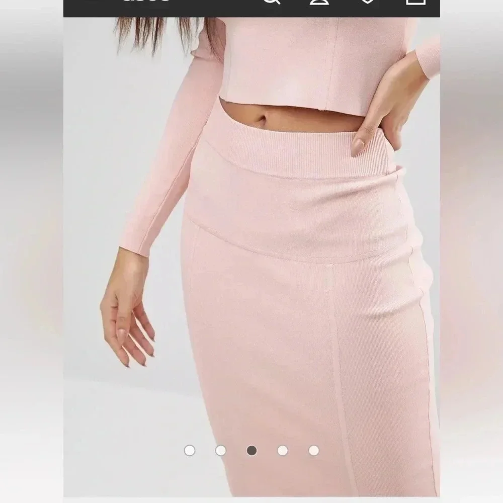 Kendall Kylie paneled skirt size XS